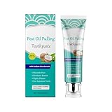 Zahnpasta zur Zahn- und Fleckenentfernung, hellt Zähne auf und entfernt gelbe Flecken, Zahnpasta für Zahnschmelz und fördert die Gesundheit KjA555 (Mint Green, 100gram)