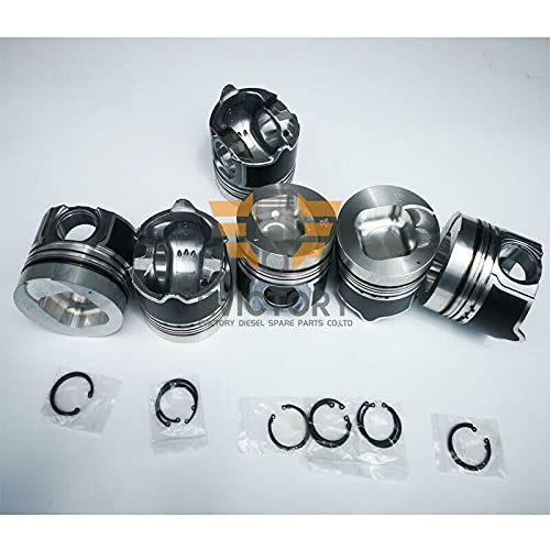 Pièces kit révision Isuzu 6SD1 segment piston et joint