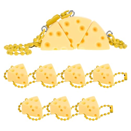 Llavero de queso colgante lindo ideal para regalar a amigos en cumpleaños
