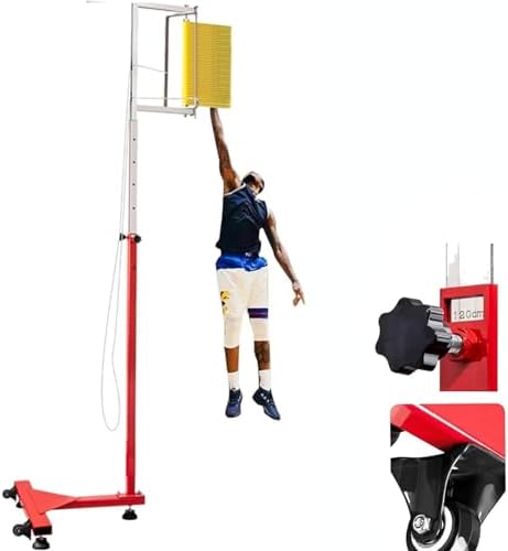 Jump Tester Equipment，Vertical Jump TesterVertical Jump Measurement Basketball Vertical Jump Tester Fitness Training Sport Challenger Physical Training Vertical Jump Tester- Reset Draw Cord