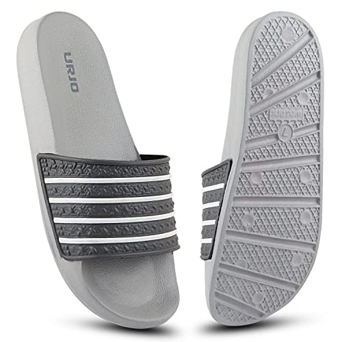 Image of URJO Kids's Sliders /Slippers Lightweight Super Flexible Arch Support Durable Anti Skid & Stylish Dailywear Sliders /Slippers for Boy's & Girl's