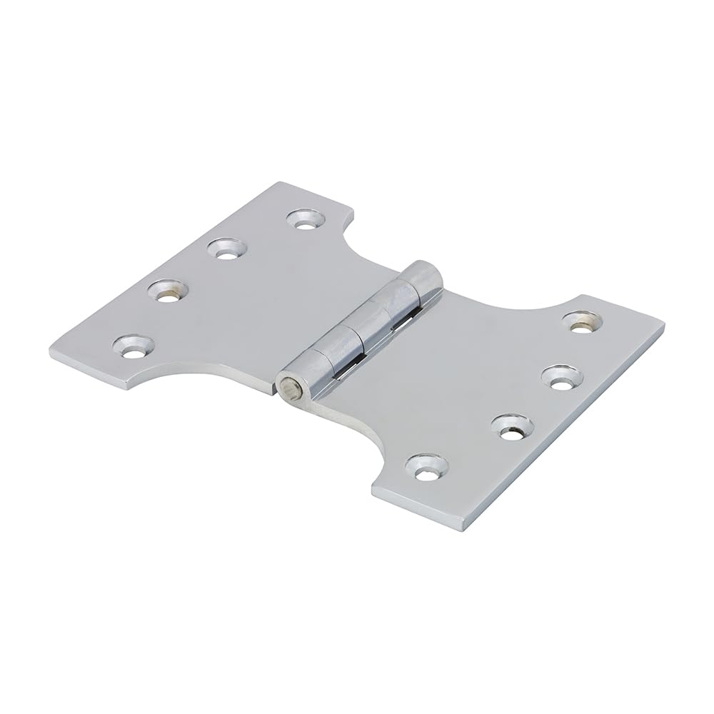 Timco 234919 Parliament Hinges - Solid Brass - Polished Chrome 102 X 125
