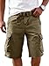 CLOAKA Kurze Hosen Herren Baumwolle Stretch Baggy Cargo Shorts Sommer Outdoor Casual Cargohose Herren Kurz mit Taschen