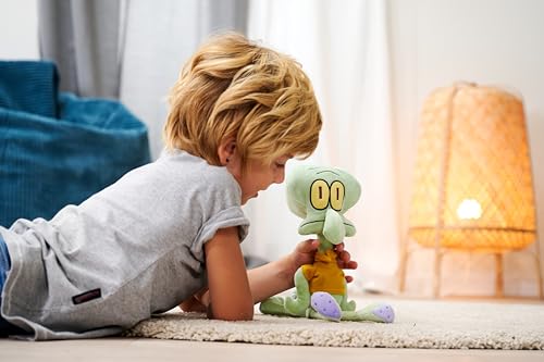 Simba Spongebob Thaddäus Tentakel 35cm Plüschfigur, recyceltes Füllmaterial, ab den ersten Lebensmonaten geeignet