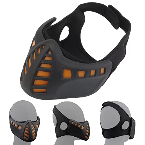 Masque LED Airsoft et Paintball Cadeau Idéal pour Passionné de Jeu de Survie et Halloween