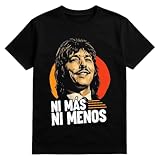 El Perro Sxnchxz Camiseta Homenaje a Jeros Cantante de Los Chichos, Negro, Diseño Retro Ni Más Ni Menos (FR/ES, Letras, L, Regular, Regular)