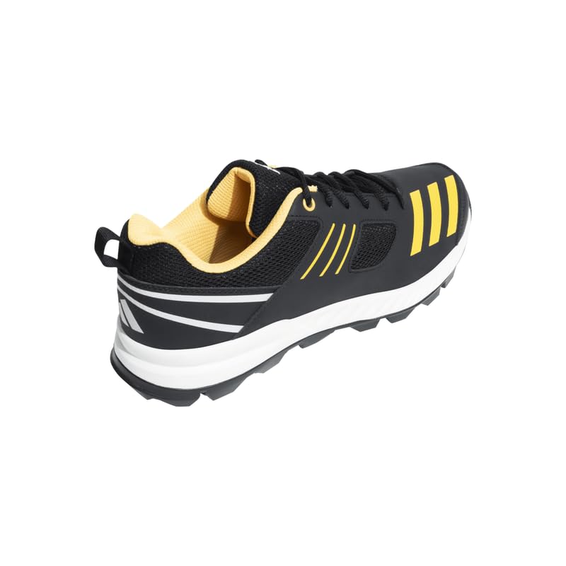adidas Men Crihase 23 Cricket Shoe CBLACK/SPARK/LBONE - Image 7