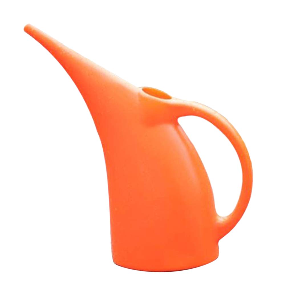 Loviver Multicolor Indoor E Outdoor Plant Watering Can, Plastic Watering Pot With Long Spout 2L / 3L, 2L Orange