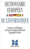  Dictionnaire européen de l\'informatique : français-anglais/anglais-français