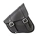 Dowco Willie & Max 59778-00 Synthetic Leather Swingarm Bag: Black, Fits Dual Shock Bikes/Sportster/Yamaha Bolt, 9 Liter Capacity
