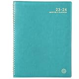 2023-2024 Monthly Planner/Calendar - Monthly Planner from July 2023 - December 2024, Leather Calenda