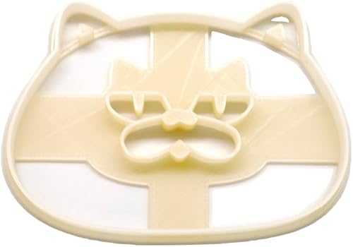 ぽっちゃり猫のクッキー型