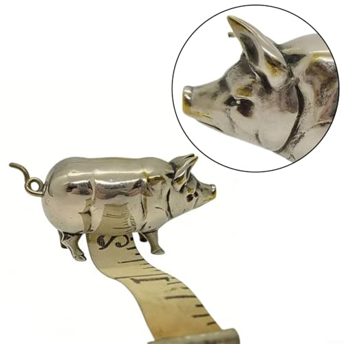 Cinta métrica metálica retráctil 35 cm para medición precisa miniatura 6