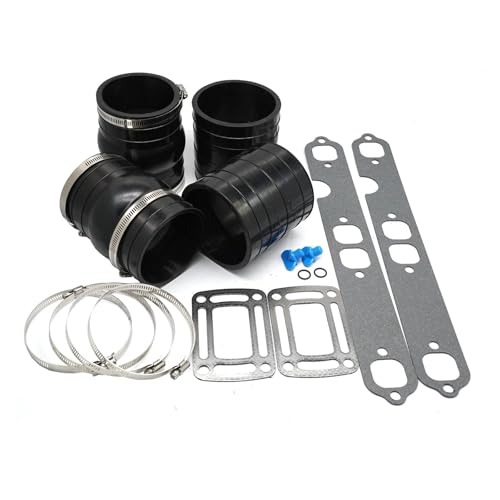 Kit de réparation de soufflet de collecteur d'échappement V8 Sterndrive 3850496