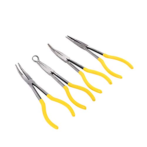Pinces à bec extra long 30,5 cm outillage mécanicien pointe droite