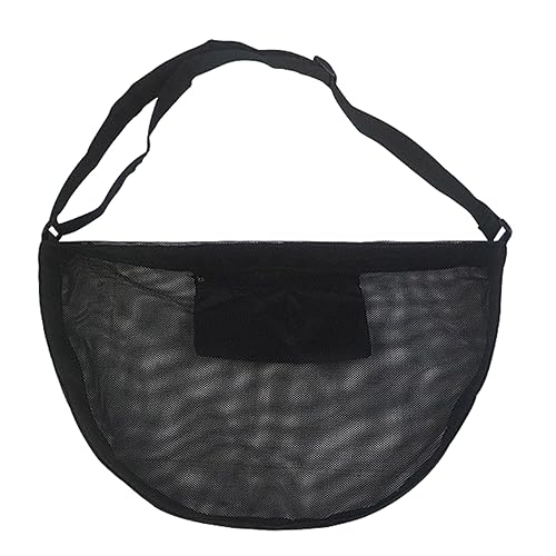 JOKOTI Portable Sports Bag Nylon Net Bag with Shoulder Strap Mesh Single Carry Bag for Carrying Basketball Volleyball