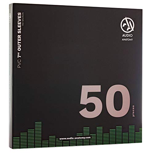 Revêtement extérieur en vinyle 7" protégeant efficacement vos disques de la poussière