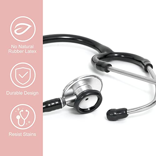 Image of RCSP Stethoscope for Doctors Micro Plus Students Medical Professional Version Black