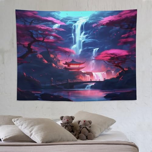 Tenture murale interieur DCCCY grand format pour masquer mur blanc