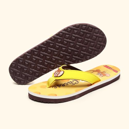 Image of YOHO Slippers for Women | Comfortable and Lightweight Flipflops | WB Cartoon & Comic Characters: Tom & Jerry and PowerPuff Girls Footwear for Woman & Girls