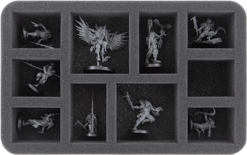 Sacoche Feldherr Mini Plus Warcry avec blocs de mousse pour 32 figurines de jeu - 5