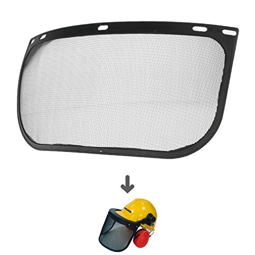 MAURER - Recambio Protector Facial Para Casco Con Visera, Protector Facial De Rejilla y Protector Auditivo Modelo 99790