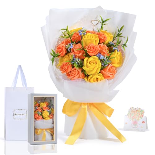 Kiranic �y2026�V�o��z�\�[�v�t�����[ �v���[���g ��̓� �ԑ� �I�����W�Ɖ��F�N�u�[�P �o�����^�C���f�[ �a�����M�t�g ���� �͂�Ȃ��� �Ό��� �L�O�� �����j�� �������� ��グ�܂ƃ��b�Z�[�W�J�[�h�t��