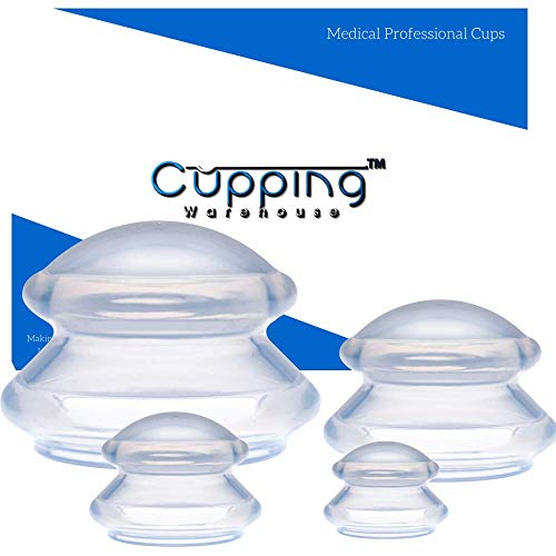 Cupping Warehouse Supreme 4 DEEP PRO 6065 Cup (4 Sizes) Cupping Therapy Sets