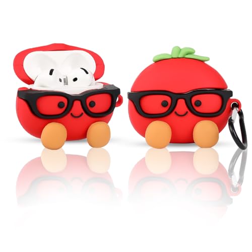 Silikonfodral för AirPods 4 trådlösa hörlurar (2024), XMBYGY söt laddning, stöttåliga skyddande hörlurar, skydd med nyckelring för AirPods 4th generationens hörlurar product image