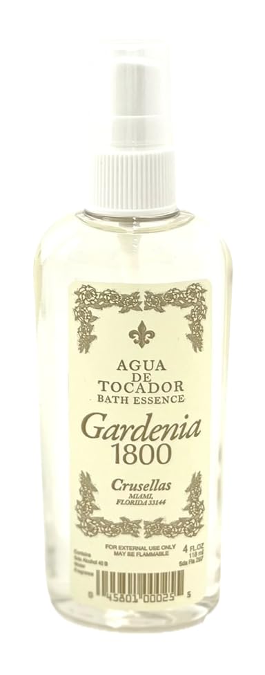 Crusellas Legitima Kolonia 1800 Gardenia Pump Spray Cologne 4 Fl. Oz.