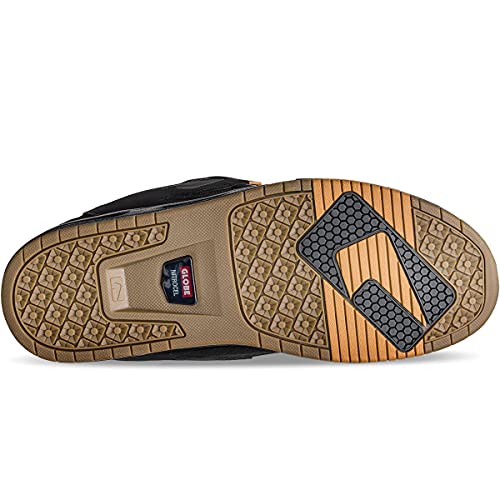 Image of Globe Sabre, Men's Skateboard Shoes, Black Toffee, 4 UK