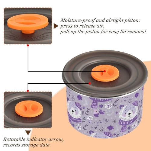 Contenedor de Café de Acero Inoxidable con Sellado al Vacío miniatura 4