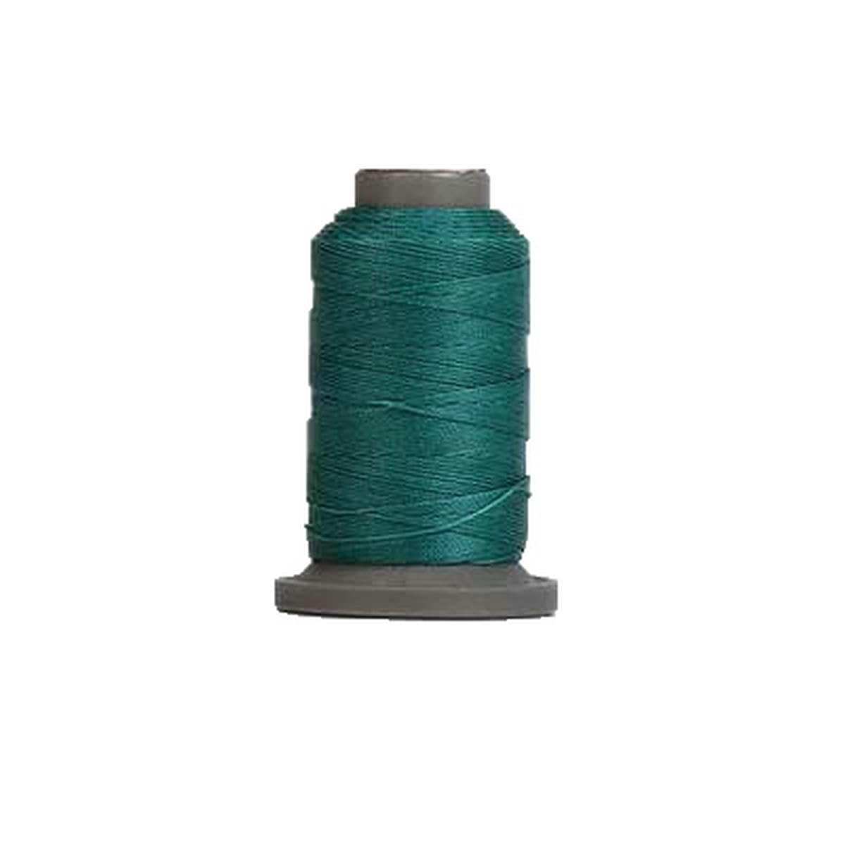 70-120m Round Waxed Thread Repair Cord String Polyester Hand Sewing Line for Braided Bracelet Accessories Leather Craft-Ocean Blue-1spool-0.45mm-120m
