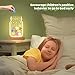 Reward Jar for Kids, Attivolife Light up Star Reward Jar Night Light with LED Base, Personalized Behavior Clip Chart for Classroom Management Tools Reward System, Ideal Gifts for Baby Children
