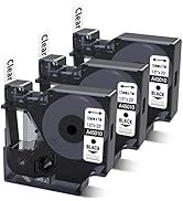 Amazon.com: 6-Pack Compatible Dymo 41913 (40913) 3/8 Inch D1 Label