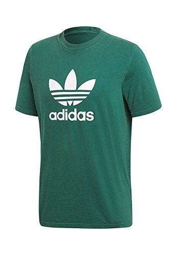 Adidas Trefoil, T-Shirt Uomo, Verde, XL