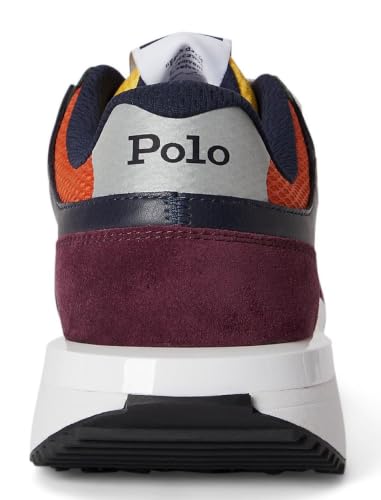 Image of POLO RALPH LAUREN Train 89 Suede & Oxford Sneakers