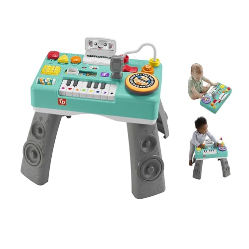 FISHER-PRICE Lernspaß DJ Spieltisch - musikalisches Lernspielzeug mit 3...