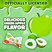Nickelodeon Slime Liquid Filled Gumballs by Bubblegum Kids | Green Apple Flavor, 100 Count | Gelatin Free Gum, Natural Colors & Flavors | Display Packaging, Individually Wrapped