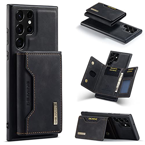 ZCDAYE Hülle für Samsung Galaxy S23 Ultra mit kartenfach, Leder Samsung S23 Ultra Handyhülle Geldbörse Edele Brieftasche...
