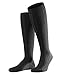 Falke Teppich Im Schuh, Calcetines Largos Hombre, Lana Merino, Negro (Black 3000), 41-42 (1 Par)
