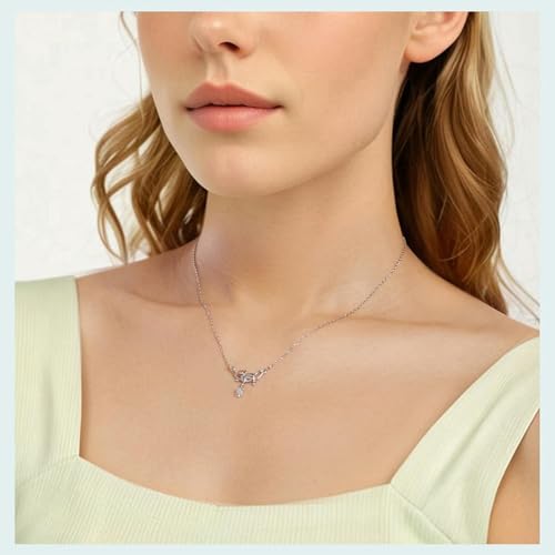 Collier chat en argent 925 sterling pour femme aux finitions joaillerie