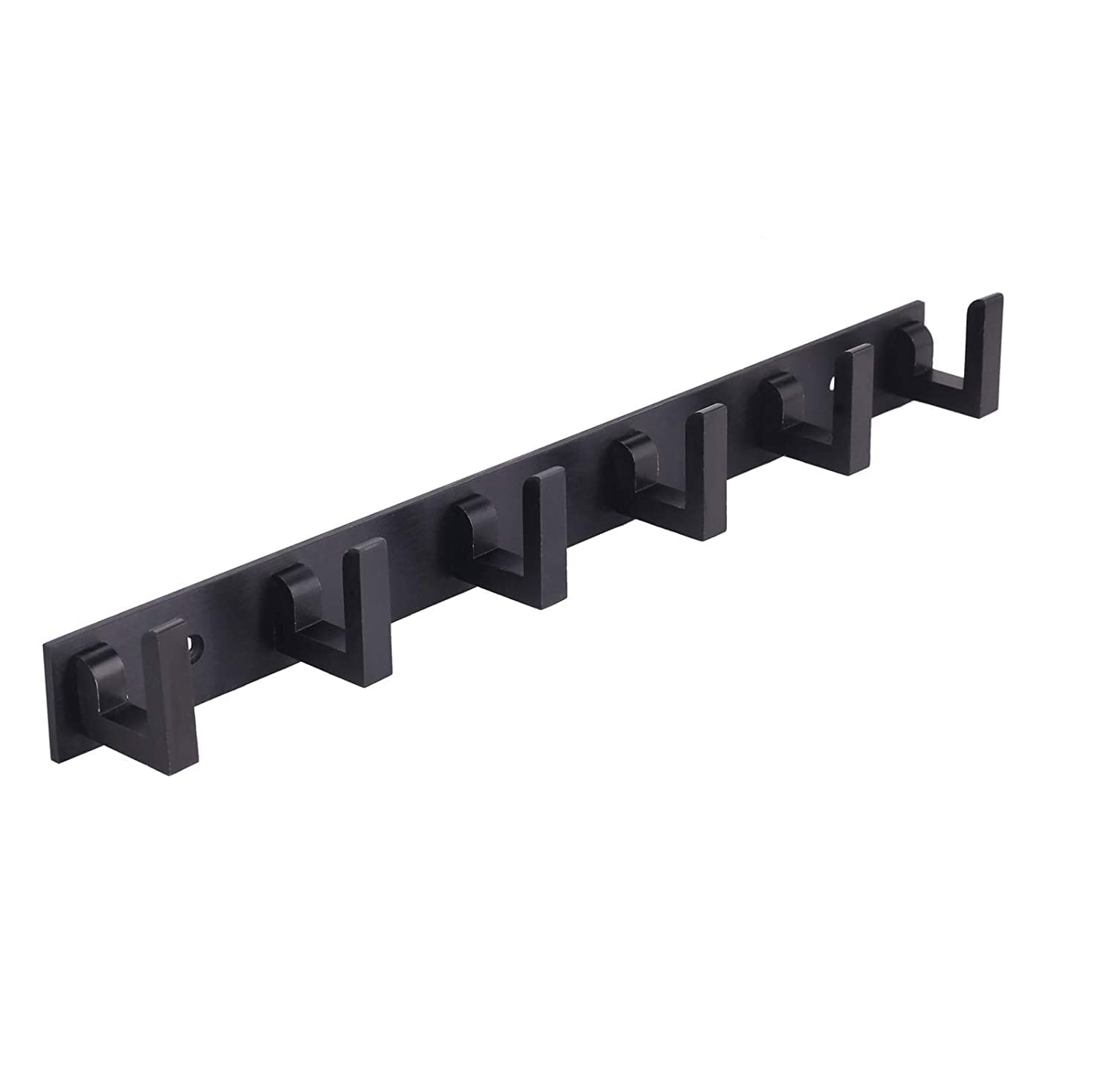 GAIYERA Stainless Steel 6 Pin Black L Cloth Hanger Wall Mounted Bathroom Cloth Hanger,Cloth Wall Hook,Door Hooks Rail for Hanging Keys,Clothes,Towel (Pack of 1) (B0B5T9YGK9) Amazon Price History, Amazon Price Tracker