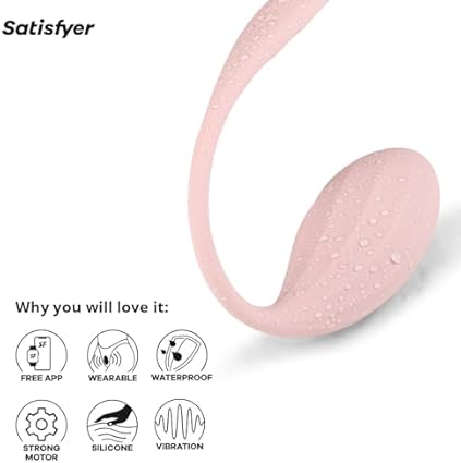 Satisfyer Ribbed Petal Connect App | 11 cm | Vibrador del punto G | Vibrador portátil con control remoto | Recargable| Resistente al agua (IPX7) | Silicona respetuosa con la piel, color:rosado