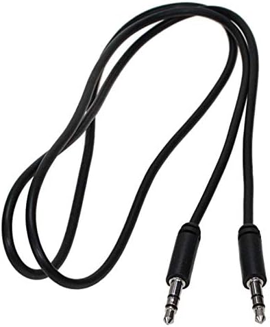 SF Cable Cable de audio estéreo delgado de 12 pies de 0.138 in - MM - Cable de audio macho a macho de 0.138 in compatible con reproductor de MP3,