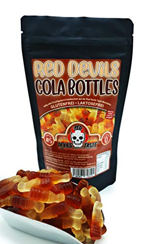 RED DEVILS COLA BOTTLES - 200g - im ZIP Beutel wiederverschließbar Cover
