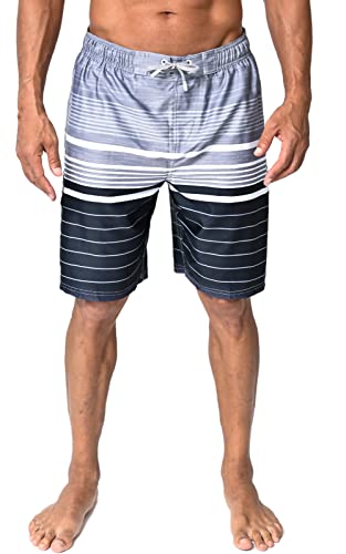 US Apparel Mens Swim Trunks with Pockets Swim Shorts Quick Dry 4-Way Stretch Material Mesh Lining Beach Swimwear2