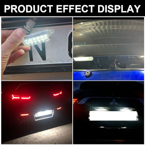 Luces matrícula Lancer 2003-2017 Evolution X remolques 5
