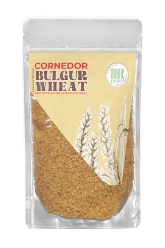 CORNEDOR - Trigo Bulgur -500 gramos | Trigo craqueado | Cosechado en temporada, cocido, secado al sol | Apto para veganos&vegetarianos
