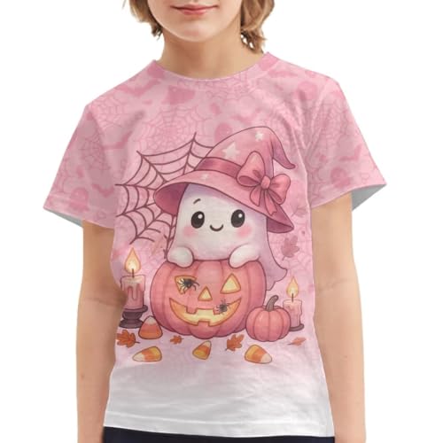 Image of Xhuibop Kids T Shirts for Boys Size 3-16 Girls Short Sleeve Sportswear Active Tops
